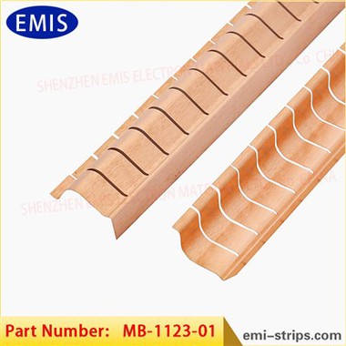 Ekranavimo juostos tarpiklis MRT durims